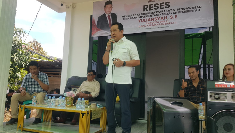Anggota DPR RI Yuliansyah Serap Aspirasi Masyarakat Singkawang